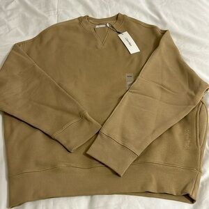 NWT Calvin Klein men’s crew neck side pocket sweater